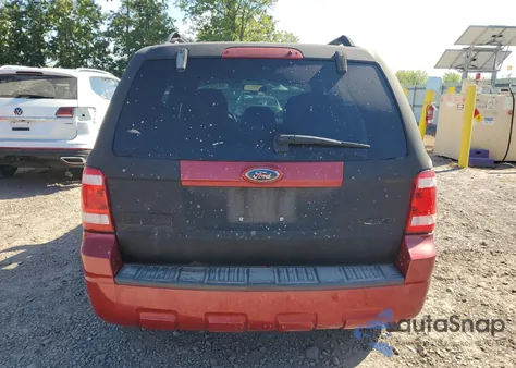 2010 Ford Escape Xlt из США, поврежденный, VIN 1FMCU9D78AKB08798